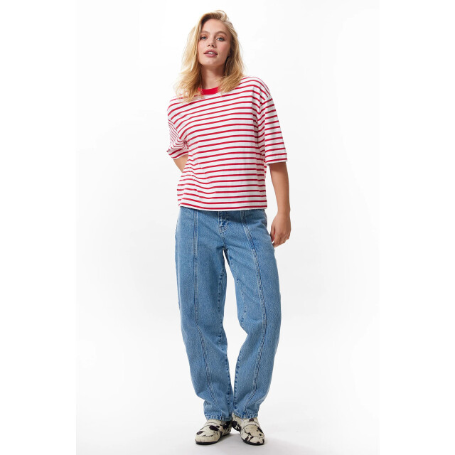 Catwalk Junkie 2502010205 striped loose fit tshirt 2502010205 Striped loose fit Tshirt large