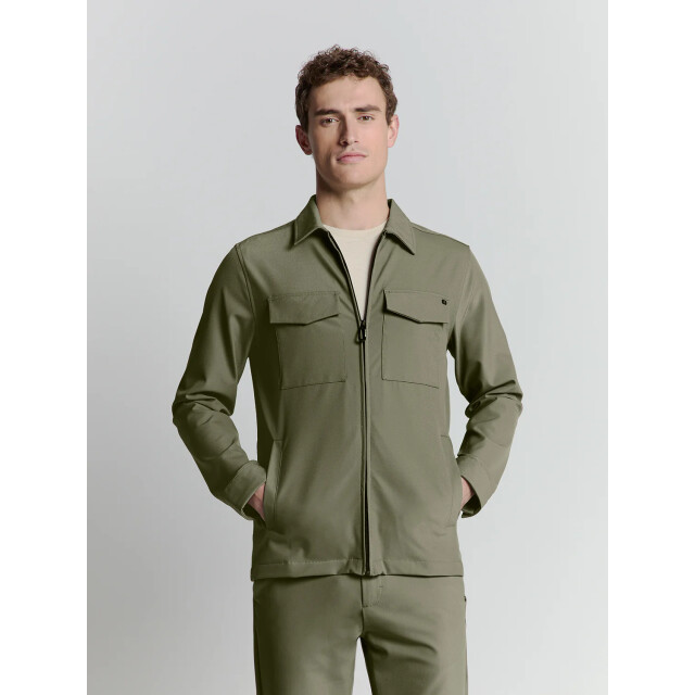 No Excess Heren overshirt 27510104 177 light army NoExcess overhemd 27510104 177LightArmy large