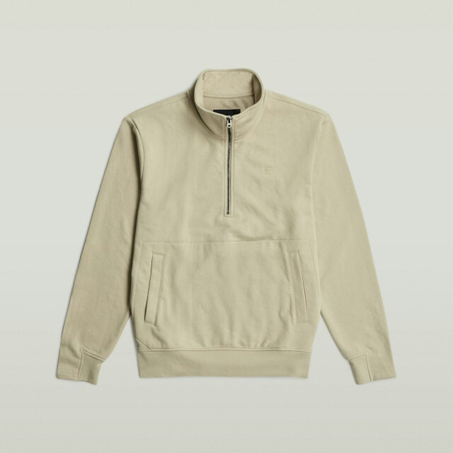 G-Star nifous half zip sweater d26305-d566 1214 dk brick 05735.829.0009 large