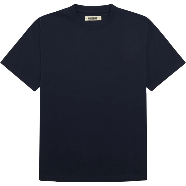 Woodbird Wbbaine base tee 2100-430 navy 2100-430 large