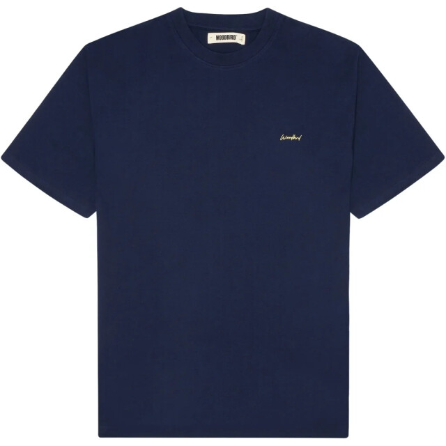 Woodbird Wbbaine pose tee 2516-412 navy r 2516-412 large