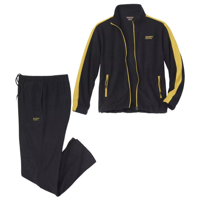 Atlas For Men Heren fleece trainingspak UTAF1797_black large