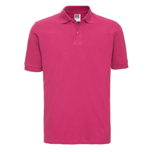 Russell Athletic Heren klassiek katoenen polo shirt UTLT4255_fuchsia large
