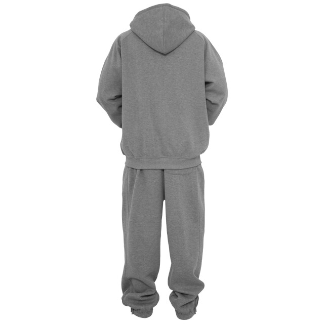 Urban Classics Uniseks effen trainingspak voor volwassenen UTTN135_grey large