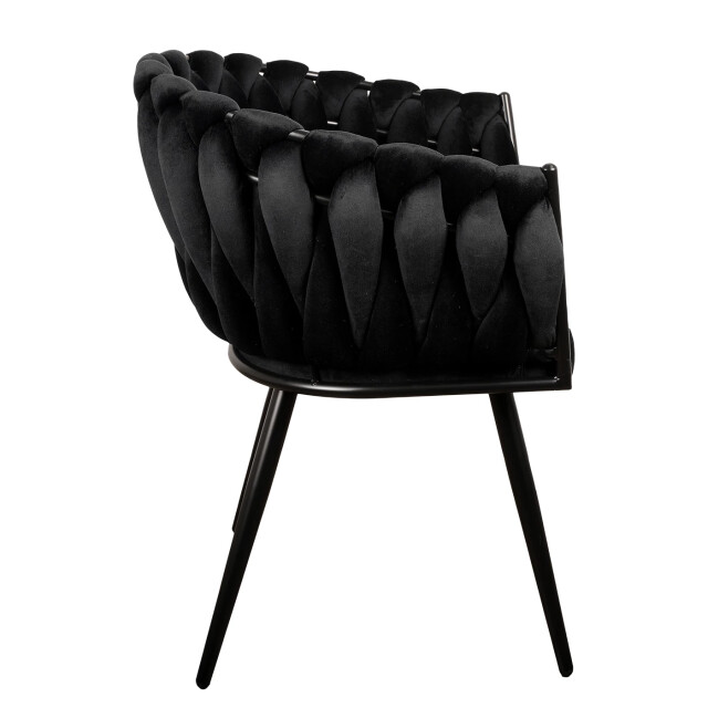 Casa di Elturo Velvet eetkamerstoel wave - 2066440 large