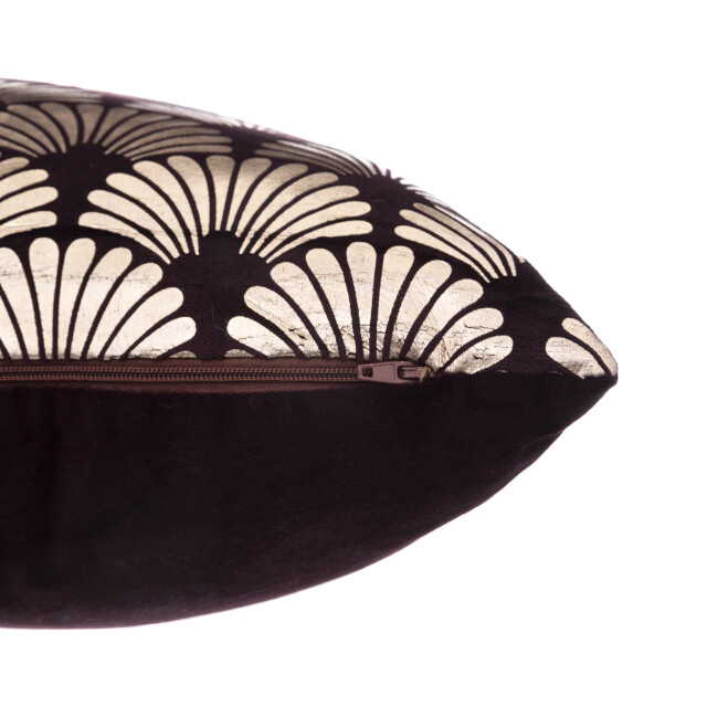 Casa di Elturo Velvet sierkussen pauw – donker paars/ – 40 x 40 cm 2171495 large