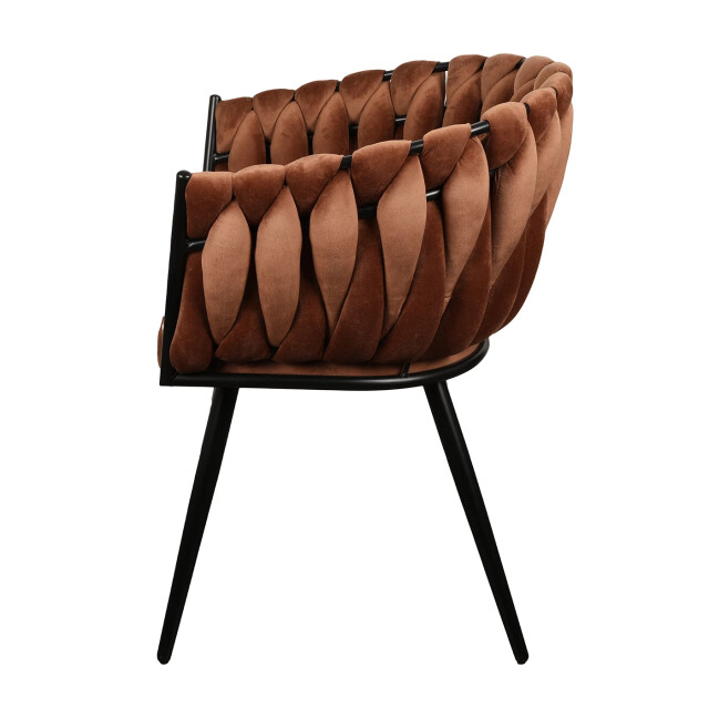 Casa di Elturo Velvet eetkamerstoel wave - 2066442 large