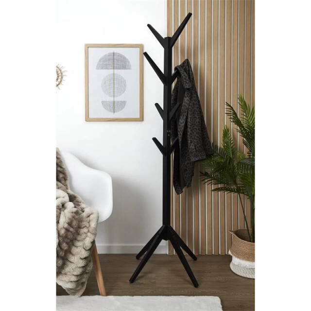 Casa di Elturo Staande kapstok met 8 armen wood – – h175 x b62 cm 2836193 large