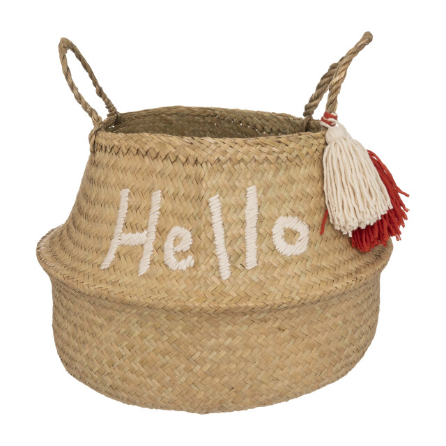 Casa di Elturo Opbergmand hello – riet – Ø35 x h40cm 2751184 large