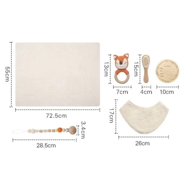 Casa di Elturo Set van 6 – kraam cadeau vosje 2756835 large