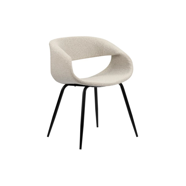 Casa di Elturo Set van 2 eetkamerstoel whale boucle white pearl 2943955 large