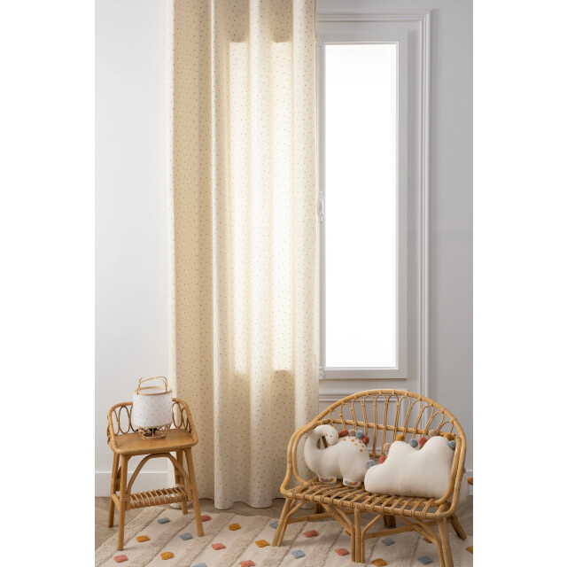 Casa di Elturo Kinderkussen dinosaurus katoen – beige – l40 x b30cm 2751187 large