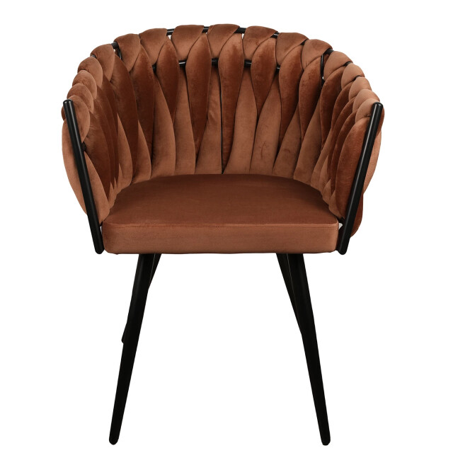 Casa di Elturo Velvet eetkamerstoel wave - 2066442 large