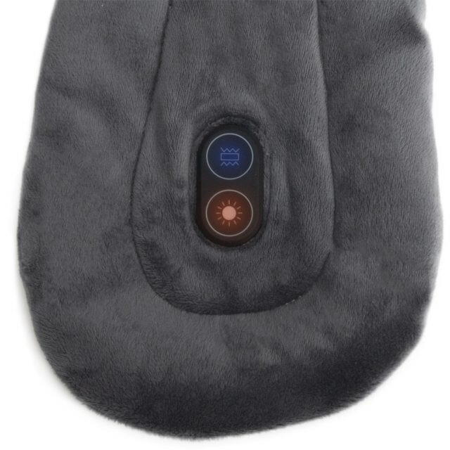 Casa di Elturo Usb verwarmd rug- en schouderkussen met massage – 3 warmtestanden & 3 massage 3066254 large