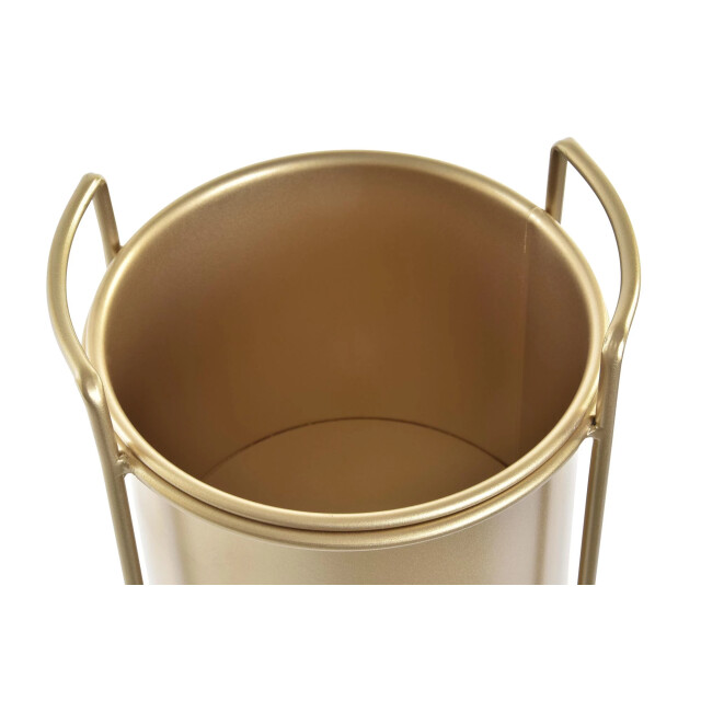 Casa di Elturo Bloempot glamour rond met standaard metaal m Ø 20 x h 50 cm 2030349 large