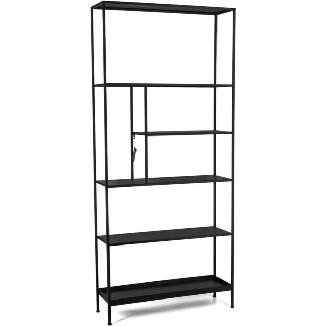 Vtw Living Open vakkenkast van metaal stellingkast boekenkast - 80 x 26 x 180 3066372 large