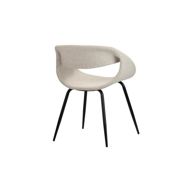Casa di Elturo Set van 2 eetkamerstoel whale boucle white pearl 2943955 large