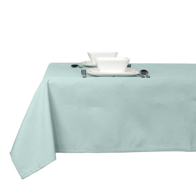 Unique Living tafelkleed bliss outdoor aqua blue -140x200cm 2996640 large