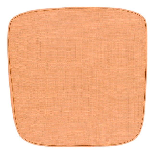 Unique Living wickerstoelkussen bliss outdoor orange -46x47x4cm 3004818 large