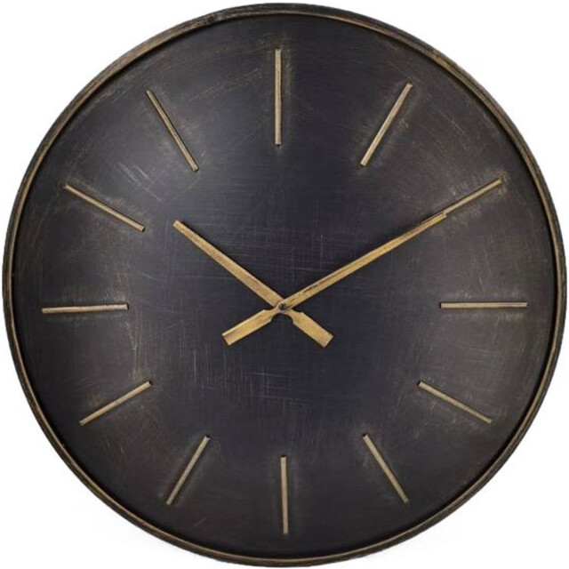 Vtw Living Industrile wandklok 60 cm klok van metaal wandklok industrieel wandklok 3066368 large