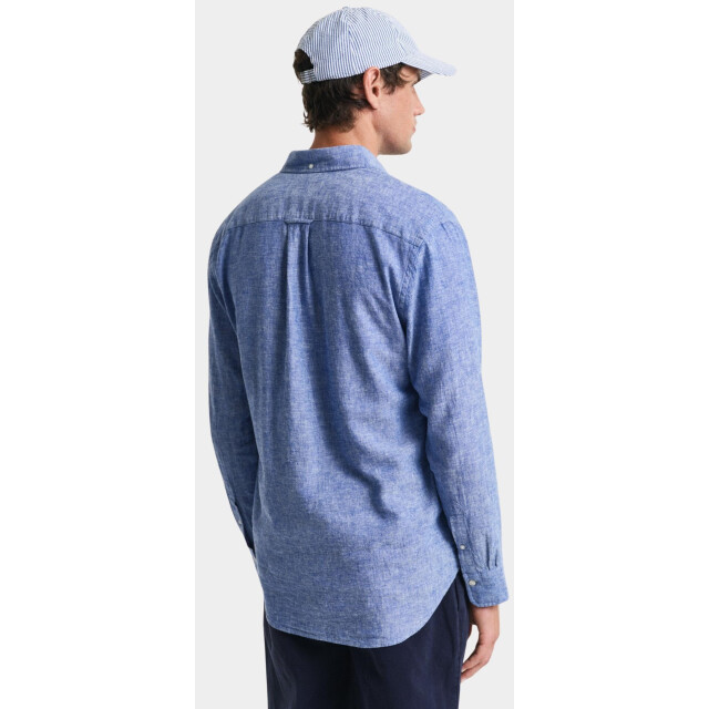 Gant Casual hemd lange mouw reg cotton linen shirt 3250082/407 187792 large