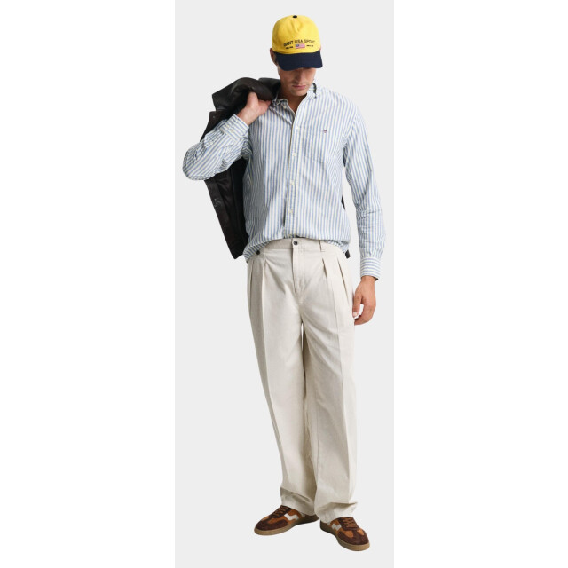 Gant Casual hemd lange mouw reg classic oxford stripe shi 3250028/407 187783 large