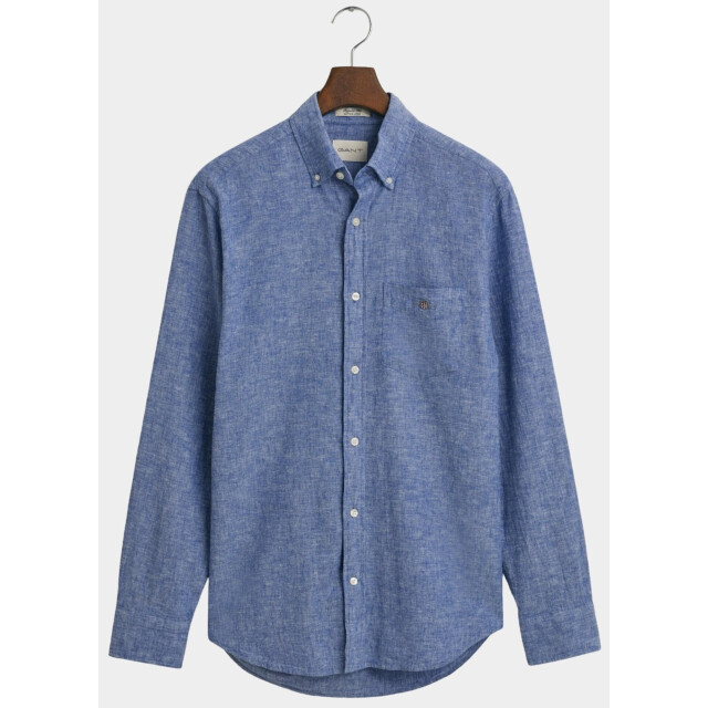 Gant Casual hemd lange mouw reg cotton linen shirt 3250082/407 187792 large