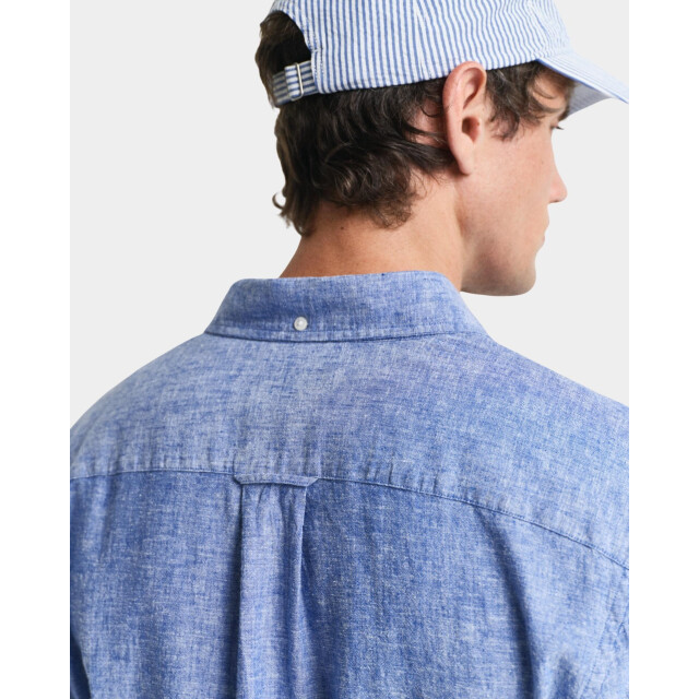Gant Casual hemd lange mouw reg cotton linen shirt 3250082/407 187792 large