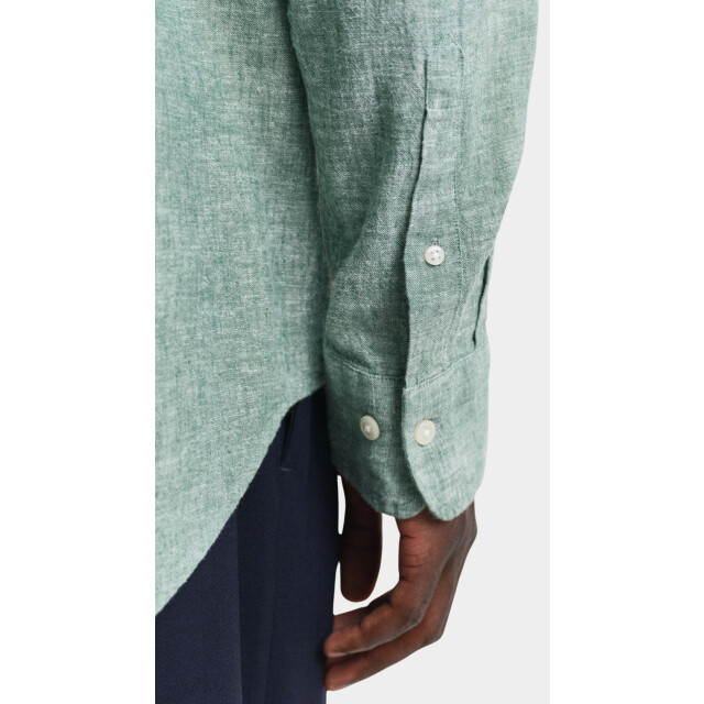 Gant Casual hemd lange mouw reg cotton linen shirt 3250082/318 187791 large