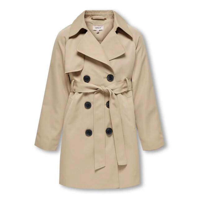 Only Zomer trenchcoat jas meisjes - kogchloe 15323249 - Tannin - Kogchloe - NOOS large