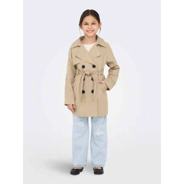 Only Zomer trenchcoat jas meisjes - kogchloe 15323249 - Tannin - Kogchloe - NOOS large