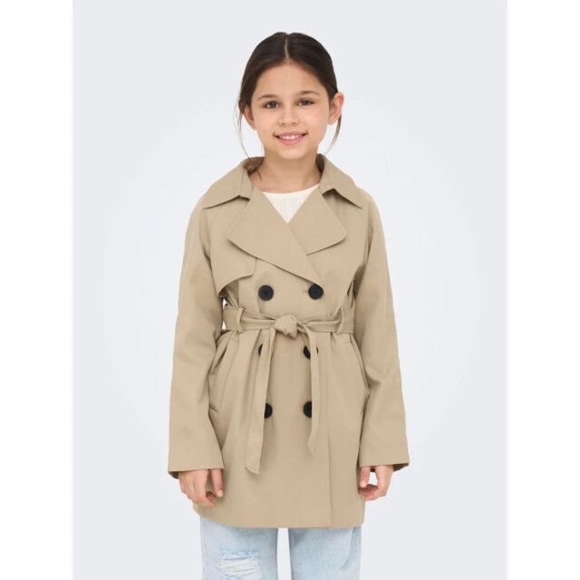 Only Zomer trenchcoat jas meisjes - kogchloe 15323249 - Tannin - Kogchloe - NOOS large