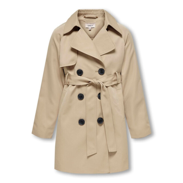 Only Zomer trenchcoat jas meisjes - kogchloe 15323249 - Tannin - Kogchloe - NOOS large