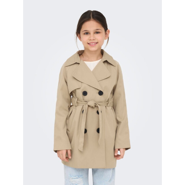 Only Zomer trenchcoat jas meisjes - kogchloe 15323249 - Tannin - Kogchloe - NOOS large