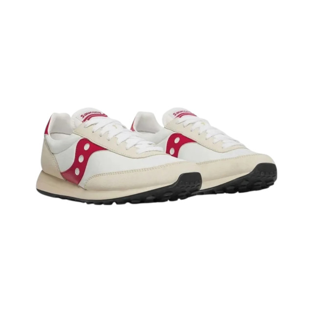 Saucony Originals trainer 80 schoenen rood sneakers Saucony Originals Trainer 80 schoenen wit rood Sneakers large