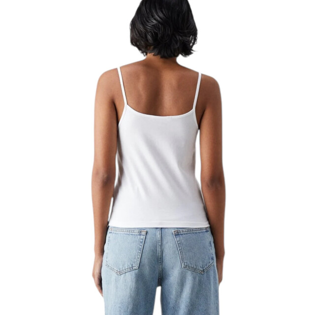 Calvin Klein Monologo strappy tanktop Calvin Klein Jeans Wit Monologo Strappy Tanktop large