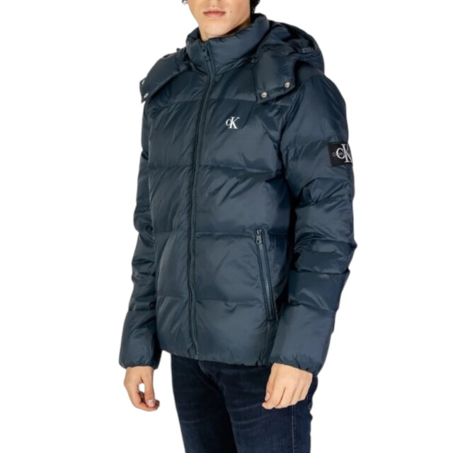 Calvin Klein Jas met logo Calvin Klein Jeans Blauw Jas Met Logo large