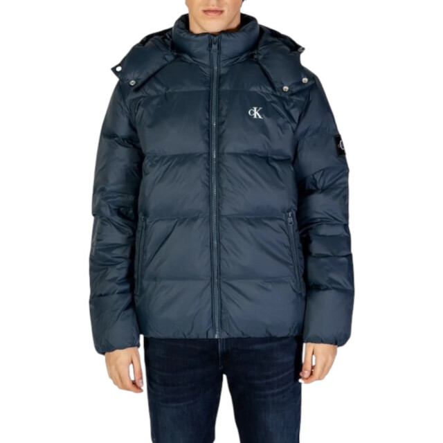 Calvin Klein Jas met logo Calvin Klein Jeans Blauw Jas Met Logo large