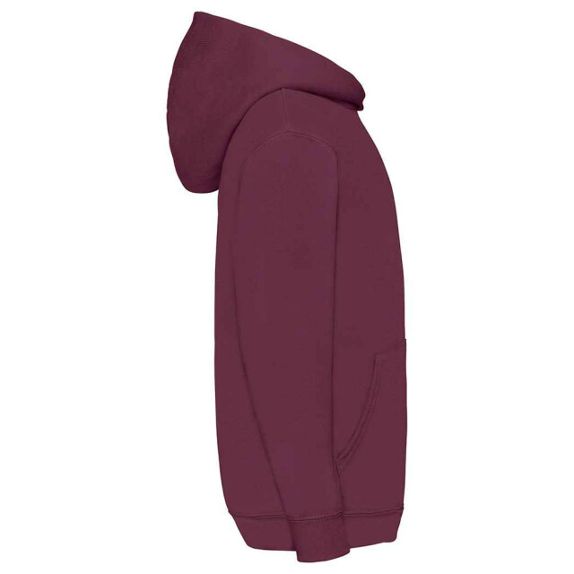 Fruit of the Loom Kinder/kids klassieke hoodie UTLT2585_burgundy large