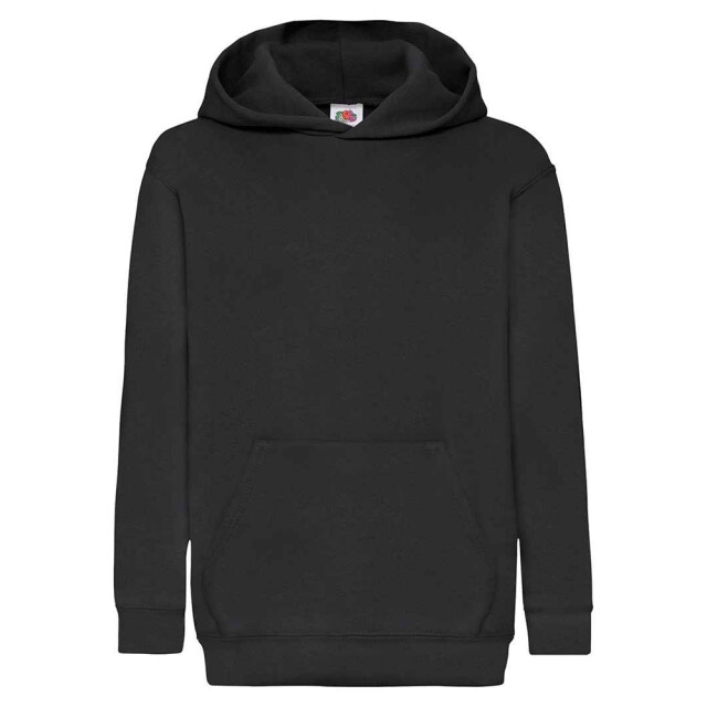 Fruit of the Loom Kinder/kids klassieke hoodie UTLT2585_black large