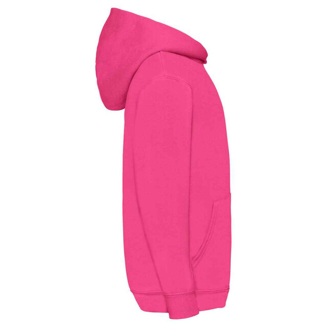Fruit of the Loom Kinder/kids klassieke hoodie UTLT2585_fuchsia large