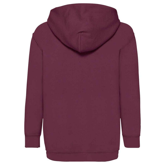 Fruit of the Loom Kinder/kids klassieke hoodie UTLT2585_burgundy large