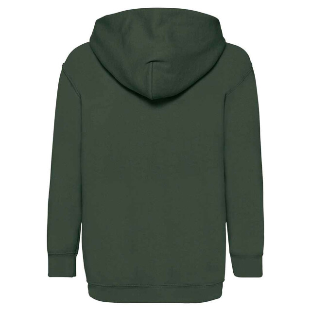 Fruit of the Loom Kinder/kids klassieke hoodie UTLT2585_bottlegreen large