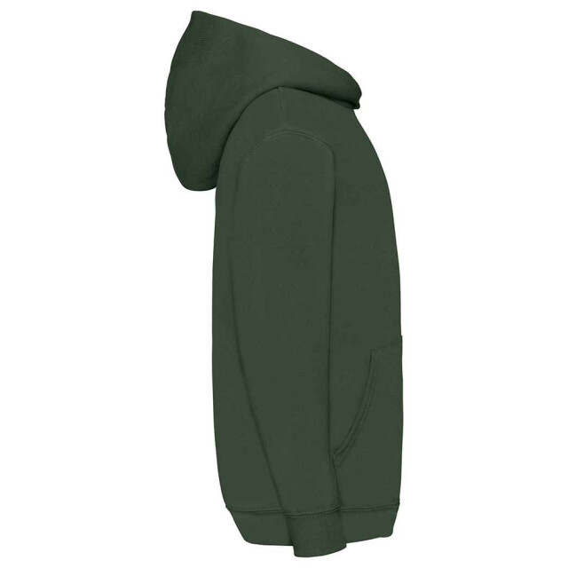 Fruit of the Loom Kinder/kids klassieke hoodie UTLT2585_bottlegreen large