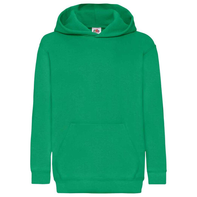 Fruit of the Loom Kinder/kids klassieke hoodie UTLT2585_kellygreen large