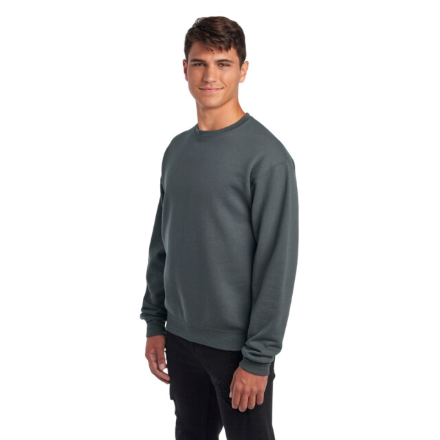 Jerzees Colours Unisex nublend sweatshirt voor volwassenen UTLT5646_charcoalgrey large