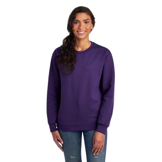 Jerzees Colours Unisex nublend sweatshirt voor volwassenen UTLT5646_deeppurple large