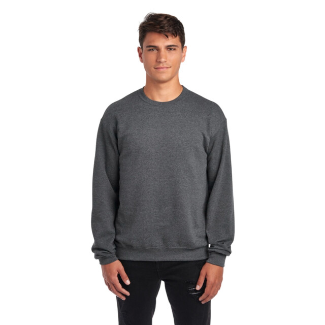 Jerzees Colours Unisex nublend sweatshirt voor volwassenen UTLT5646_blackheather large
