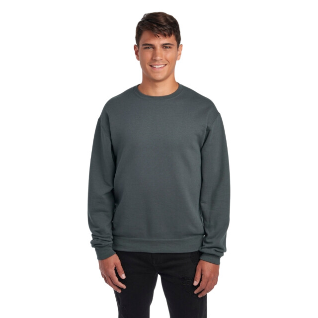Jerzees Colours Unisex nublend sweatshirt voor volwassenen UTLT5646_charcoalgrey large