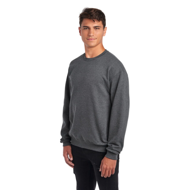 Jerzees Colours Unisex nublend sweatshirt voor volwassenen UTLT5646_blackheather large